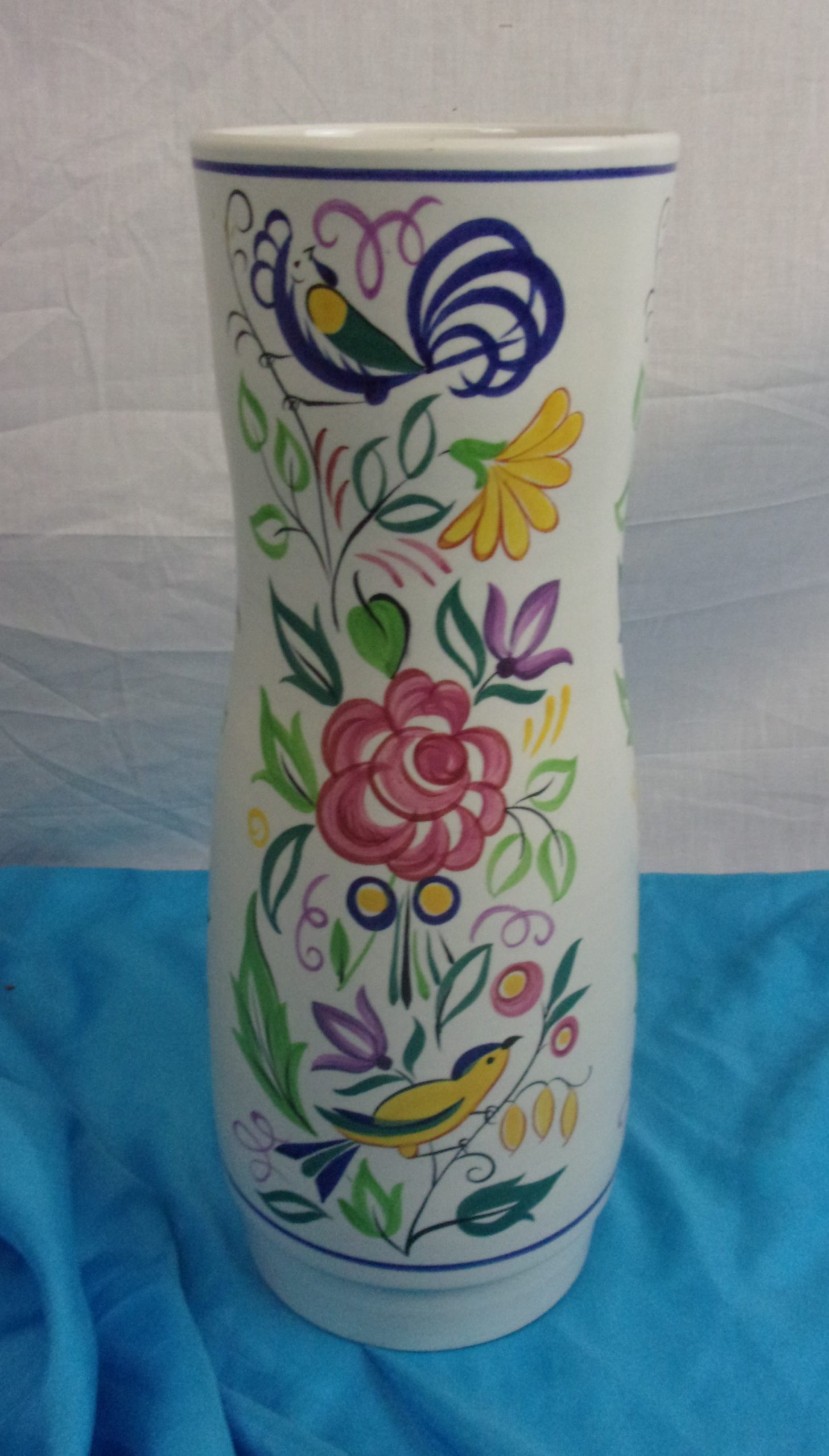 1930's Poole Pottery Art Deco Bird Vase - Image 4