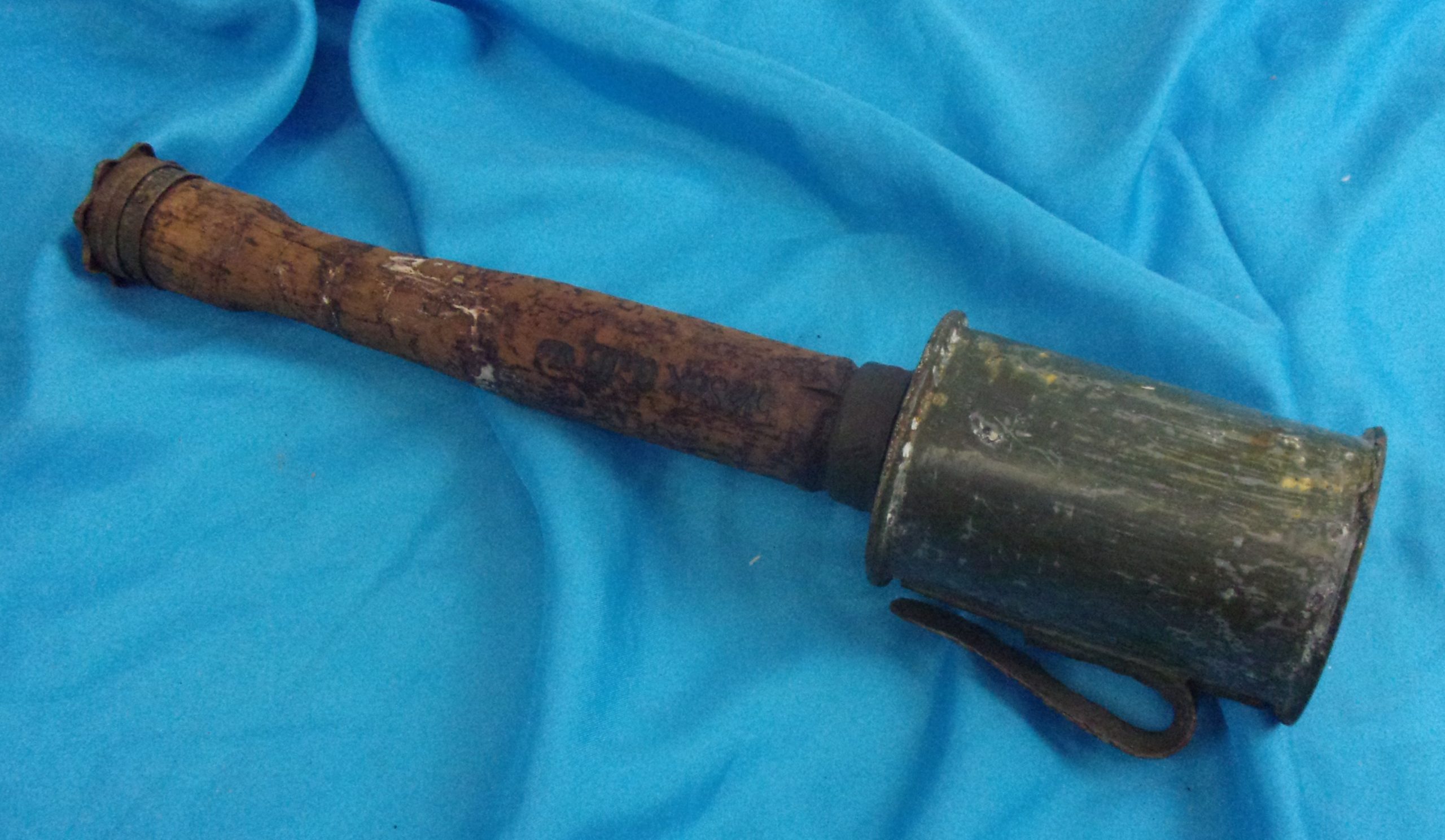 WW1 German Model 1917 Inert Stick Hand Grenade
