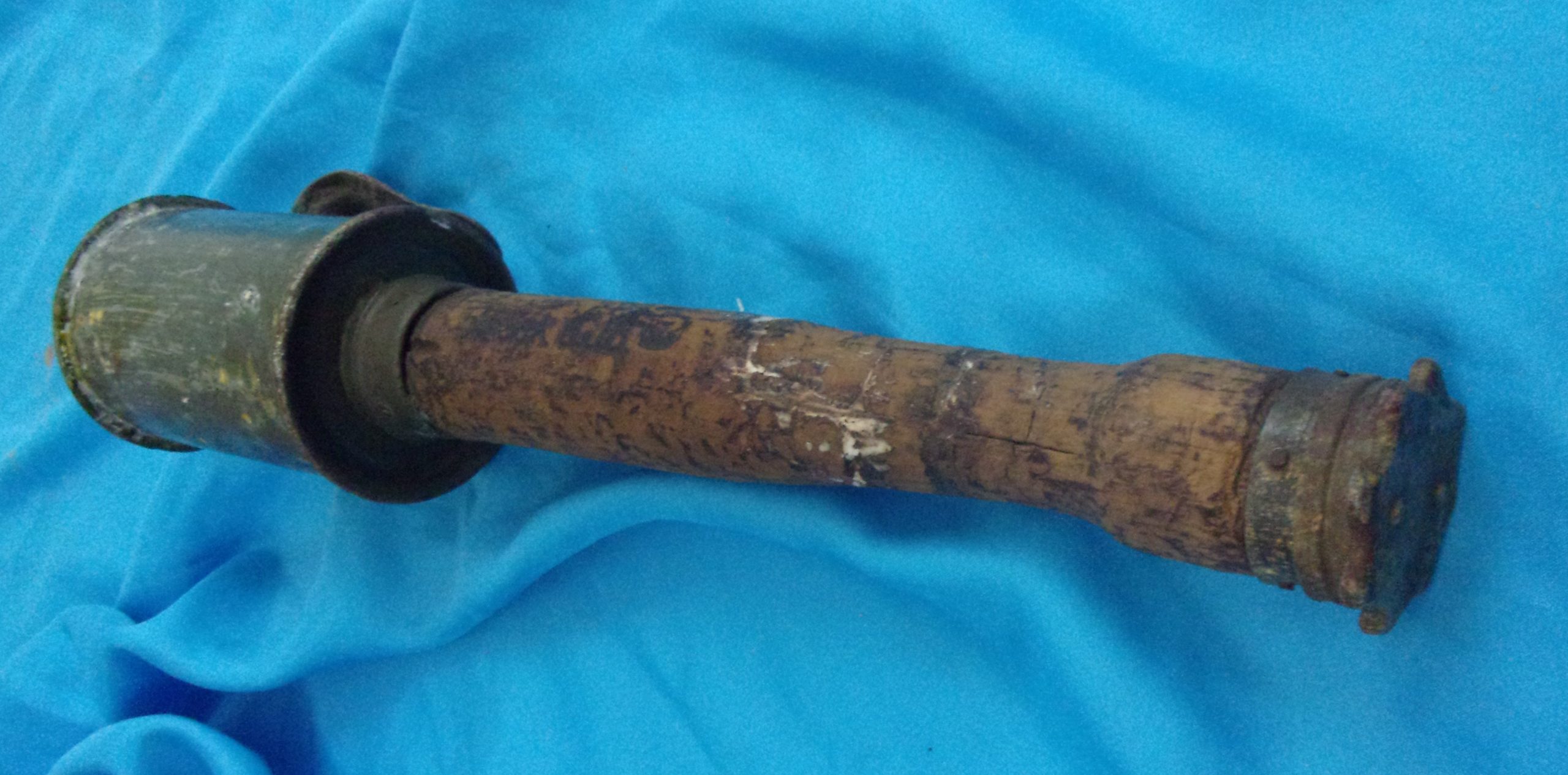 WW1 German Model 1917 Inert Stick Hand Grenade - Image 4