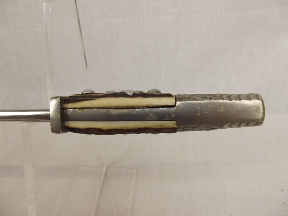 3rd Reich Municipal Police Bayonet And Scabbard By Anton Wingen - Image 16