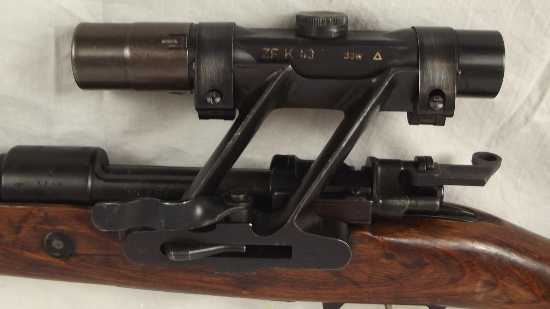 WW2 1941 Made K98 Mauser with ZF-4 sniper scope on Z rail mount - Image 4