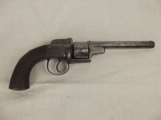 54-Bore Six Shot Percussion Transitional Revolver By Dougall Of Glasgow