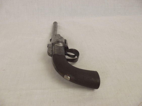 54-Bore Six Shot Percussion Transitional Revolver By Dougall Of Glasgow - Image 8