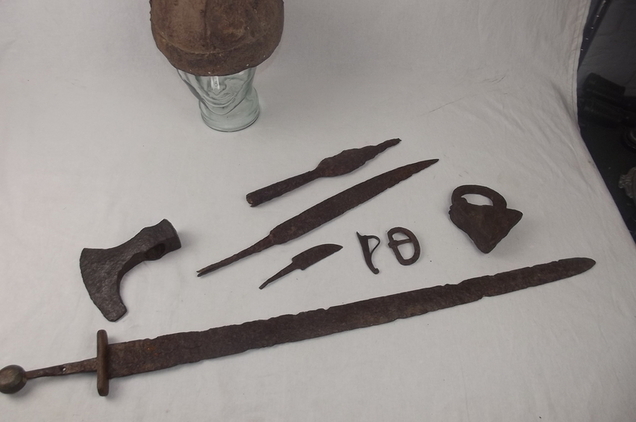 9th Century Viking Burial Set