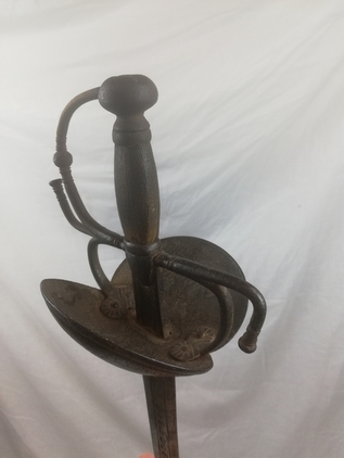 A 16th Century German Blade Mounted On A 17th Century Hilt - Image 2