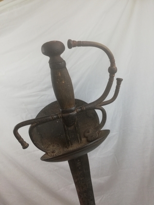 A 16th Century German Blade Mounted On A 17th Century Hilt - Image 11