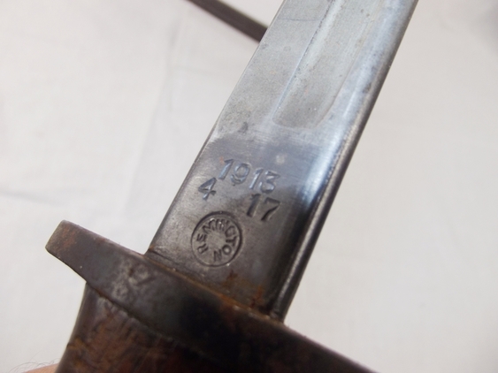 A 1913 Dated Remington Made Bayonet - Image 14
