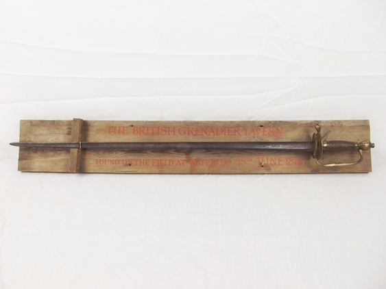 A British 1796 Infantry Pattern Waterloo Sword