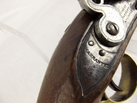 Scarce Circa 1800 Wooley, Sargant And Fairfax Flintlock Dragoon Pistol - Image 10