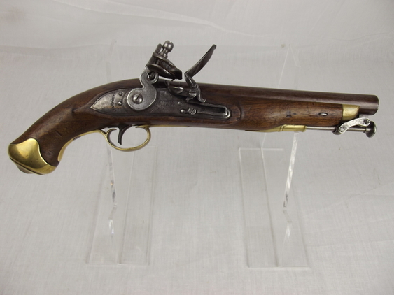 Scarce Circa 1800 Wooley, Sargant And Fairfax Flintlock Dragoon Pistol