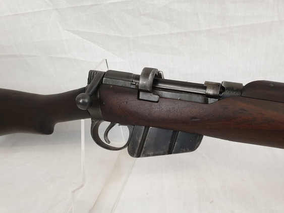 A Deactivated 1942 Dated Lee Enfield Mk III by Lithgow Bolt Action .303 - Image 9
