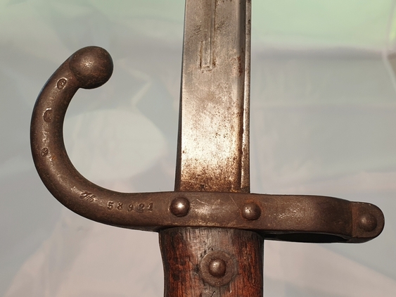 A Fusil Gras Modèle 1874 Bayonet Dated 1876 Bayonets - Image 9