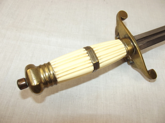 A Georgian 5 Ball Naval Dagger - Image 7