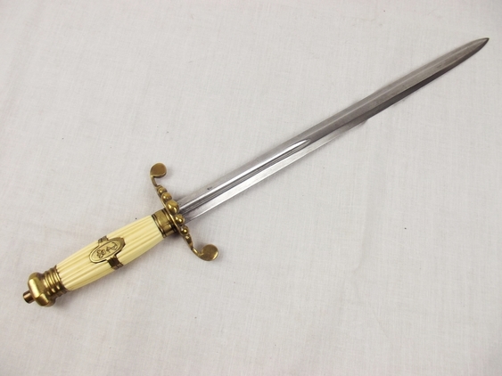 A Georgian 5 Ball Naval Dagger - Image 4