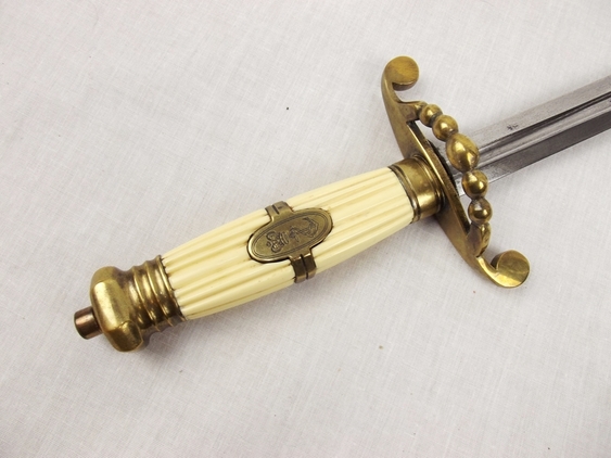 A Georgian 5 Ball Naval Dagger - Image 5