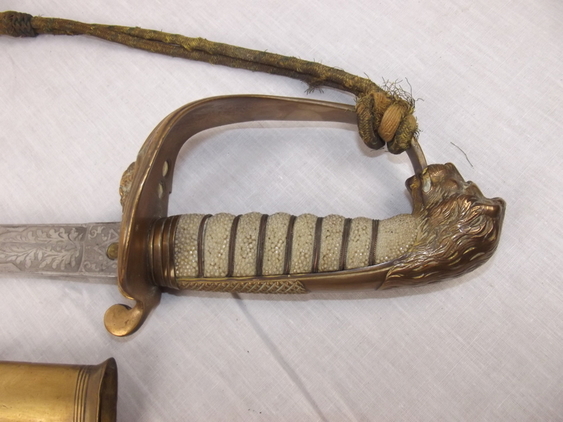 A Late-Victorian-Early Edwardian Royal Navy Reserve (RNR) 1827 Pattern Sword - Image 19