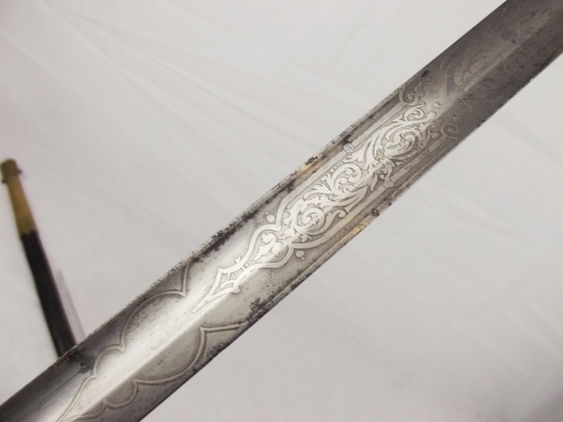 A Late-Victorian-Early Edwardian Royal Navy Reserve (RNR) 1827 Pattern Sword - Image 10