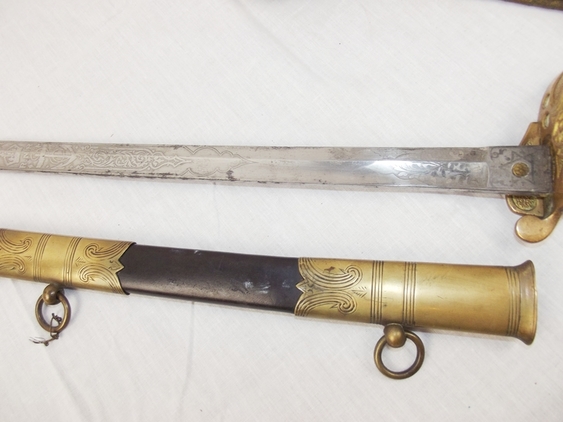 A Late-Victorian-Early Edwardian Royal Navy Reserve (RNR) 1827 Pattern Sword - Image 20
