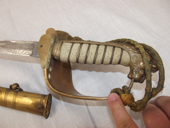 A Late-Victorian-Early Edwardian Royal Navy Reserve (RNR) 1827 Pattern Sword - Image 22