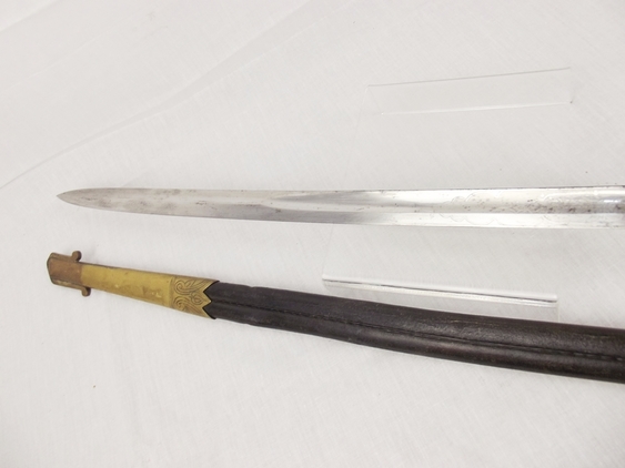 A Late-Victorian-Early Edwardian Royal Navy Reserve (RNR) 1827 Pattern Sword - Image 3
