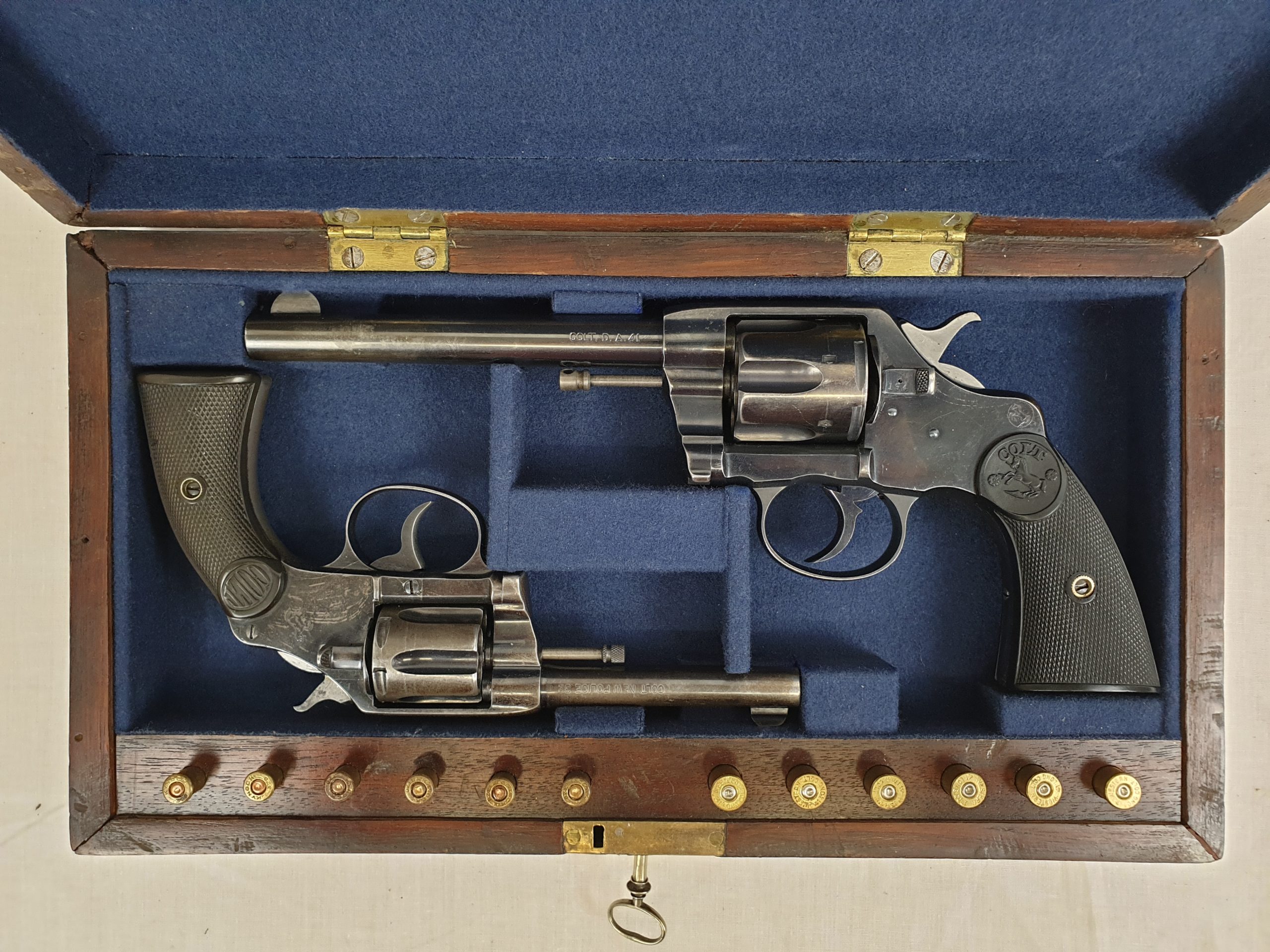 A Pair of 1896 Colt New Police & Colt Model 1892 New Army Revolvers - Image 2