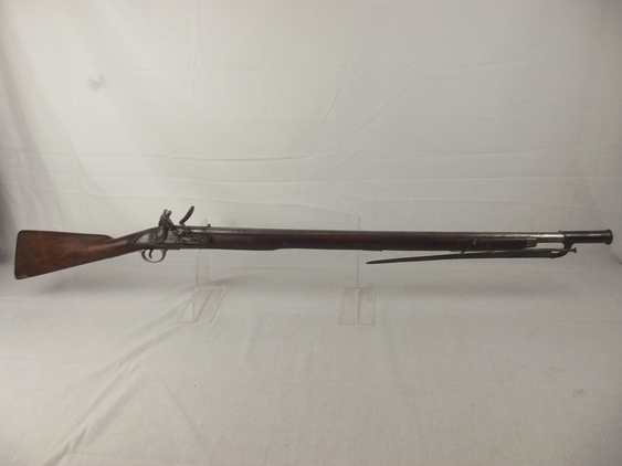 A Rare 1800 Dated East India Company Brown Bess Muzzleloader None Rifles