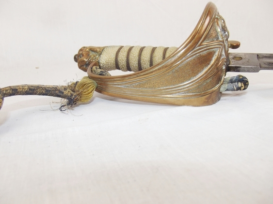 A Royal Navy Reserve (RNR) 1827 Pattern Sword And Scabbard - Image 4