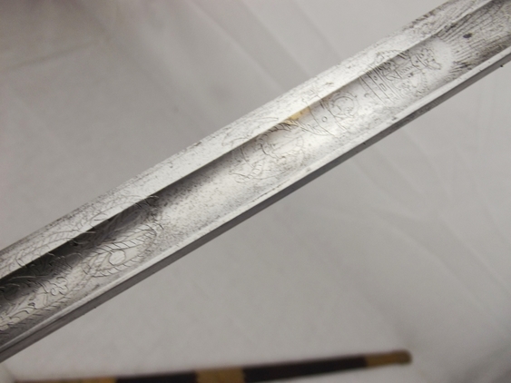 A Royal Navy Reserve (RNR) 1827 Pattern Sword And Scabbard - Image 8