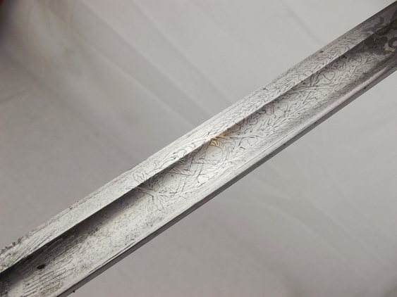 A Royal Navy Reserve (RNR) 1827 Pattern Sword And Scabbard - Image 9