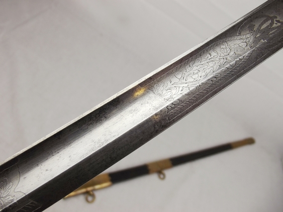 A Royal Navy Reserve (RNR) 1827 Pattern Sword And Scabbard - Image 15
