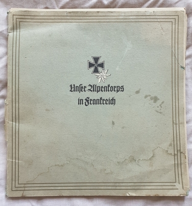 A WW2 German Sketches Album