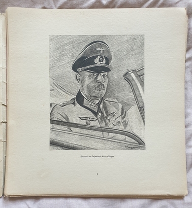 A WW2 German Sketches Album - Image 3