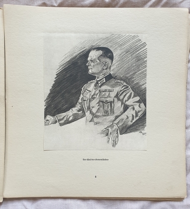 A WW2 German Sketches Album - Image 14