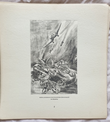 A WW2 German Sketches Album - Image 12