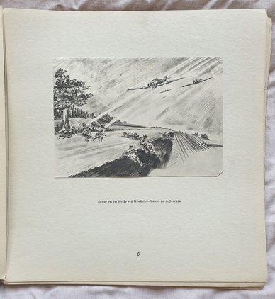 A WW2 German Sketches Album - Image 11