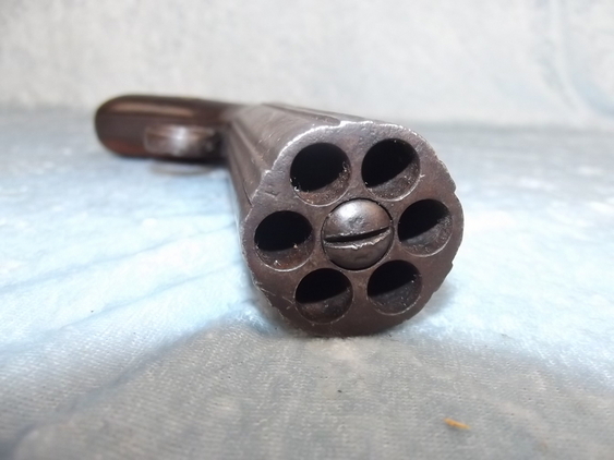 American Underlever Pepper Box Percussion Revolver - Image 6