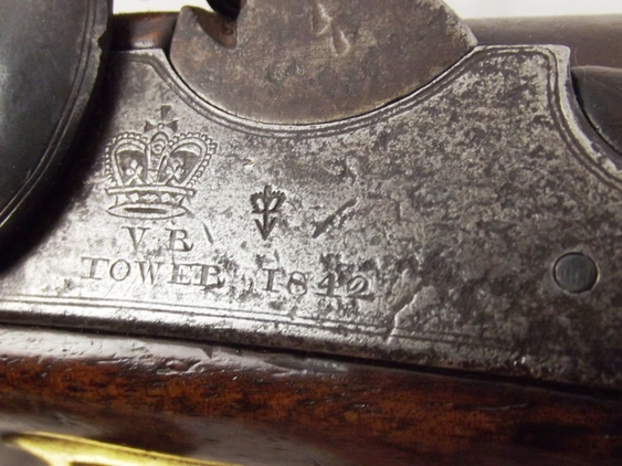 An Irish Constabulary 1842 Dated Tower Carbine And Bayonet - Image 11