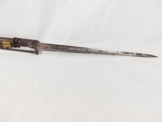 An Irish Constabulary 1842 Dated Tower Carbine And Bayonet - Image 5