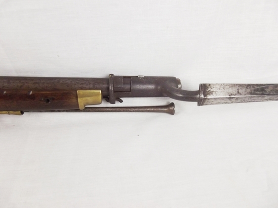 An Irish Constabulary 1842 Dated Tower Carbine And Bayonet - Image 6