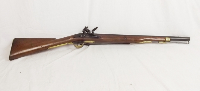 British Circa 1785 Flintlock Cavalry Carbine By Egg Muzzleloader .750