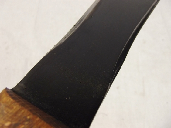 British Military Machete With Green Canvas Scabbard - Image 13