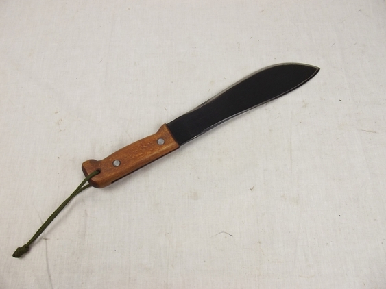 British Military Machete With Green Canvas Scabbard - Image 15