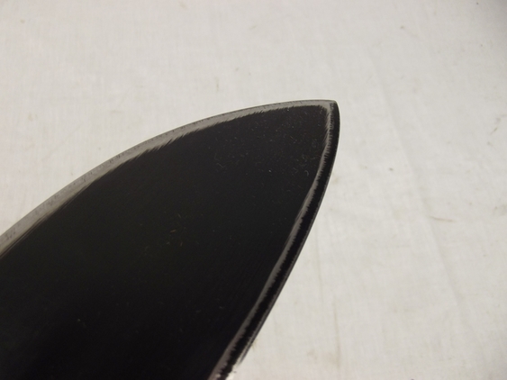 British Military Machete With Green Canvas Scabbard - Image 3