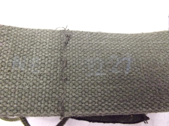 British Military Machete With Green Canvas Scabbard - Image 9