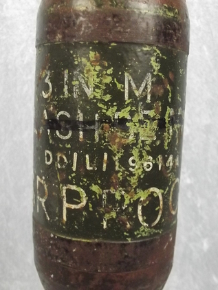 British made Inert WW2 3-inch Flash Mortar Round - Image 14