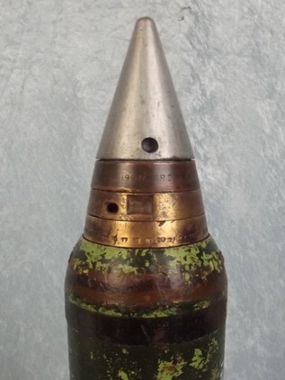 British made Inert WW2 3-inch Flash Mortar Round - Image 5