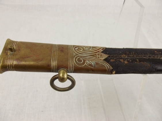 British naval Officers Scabbard - Image 6