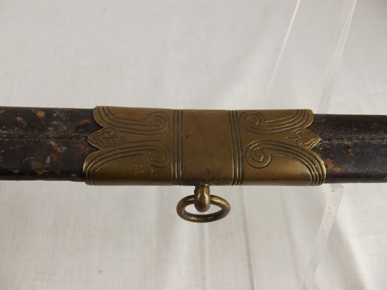 British naval Officers Scabbard - Image 7