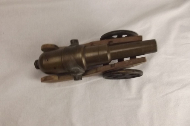 C 1870 Armstrong Bronze Signal Cannon - Image 7
