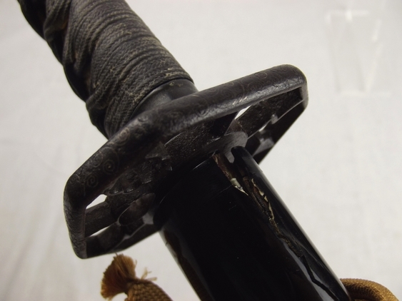 Circa 1380-1420 Japanese Wakizashi Sword and Scabbard - Image 5